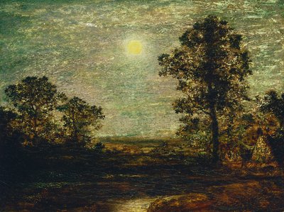 Ohne Titel (Mondscheinlandschaft) von Ralph Albert Blakelock